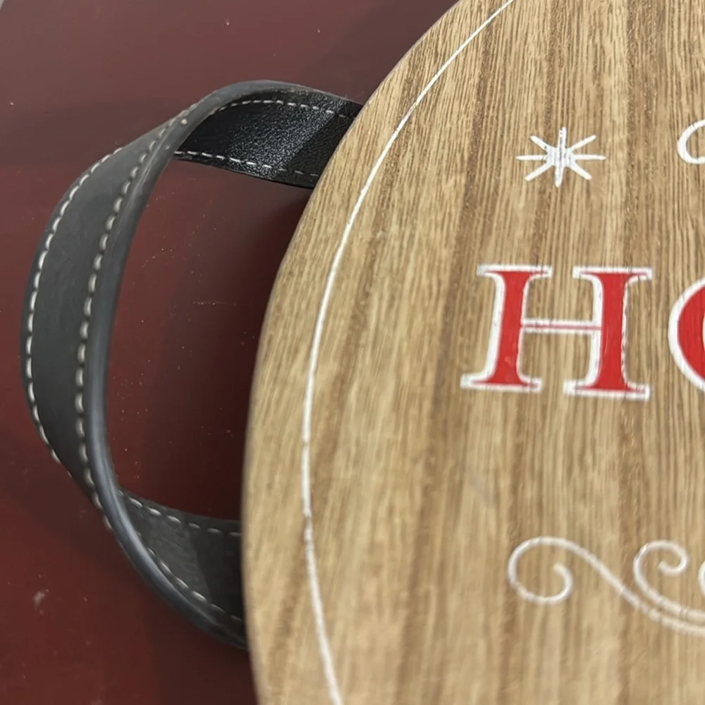 Round Holiday North Pole Blend, Hot Chocolate Serving Here, Hot Cocoa Tray